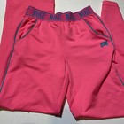 Nike Hot Pink Elastic Waist Pants Size Large Girls Neon Activewear Barbiecore