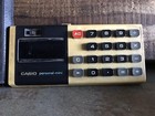 Vintage Casio Personal Mini Calculator Case Included - Working Condition