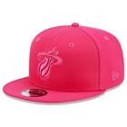 New Era Miami Heats 950 Youth Snapback Hat Nba Customized Hot Pink Boys Cap