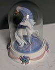 Franklin Mint  unicorn Of Wonder  Glass Domed Unicorn Hand Painted Hard To Find 
