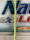      Natural Light Natty Mirror Beer Sign Pub Bar Mancave Budweiser Brand Busch