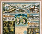 1900 Miner   s Record United Mine Workers Chromolithograph Vickroy Terre Haute Umw