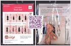Japan Lecien 100 Ladies Diy Embroidery Stitch Kit Trial Set In English Pale Grey