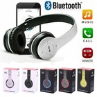 Wireless Bluetooth 5 0 Headphones Headset Over-ear Fm Radio Mic Foldable Tf Card