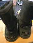 Ugg Classic Short Ii Women s Boots - Black Size 5 Used Condition