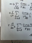 Rare Albert Einstein Original Hand Written Equation On Paper