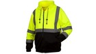 Pyramex Rszh3210  Type R - Class 3 Hi-vis Lime Zippered Sweatshirt