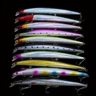 10pcs Large Minnow Sea Fishing Lures Plastic Artificial Hard Baits