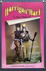 Harrigan  n Hart Vintage Original Window Card Poster 1985 Longacre Theatre