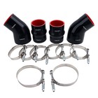 Heavy Duty Silicone Intercooler Boot Kit Fits Dodge Ram 94-02 Pickup 5 9l Diesel