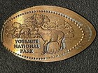 Yosemite National Park Elongated Penny  042908