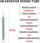 50pcs Epoxy Mixing Nozzles  Static Mixing Nozzle Heads  Glue Applicator  Suitabl
