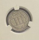 1867 3cn Three Cent Nickel Ms Grading For Sure 