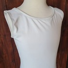 Eurotard Women Small White Leotard Classic Stretch Dance Gymnastics Ballet Leo