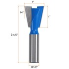 1 2  Shank 1  Dia Tungsten Carbide Dovetail Joint Bit Dovetail Router Bit