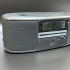 Vintage Zenith Zg320m Alarm Clock Radio Cassette Player Dual Alarm Am Fm Stereo