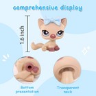 1pcs Mini Pet Shop Lps Figure Toy Sitting Cat  664 Collect Kid Surprised Gift
