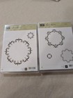 Stampin  Up Stamp Set - Daydream Medallions   Die Set - Floral Frames
