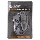 Brake Pad Set For Victory Touring Cruiser Kingpin Vegas Front Rear Semi-metallic