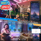 10 Pcs Rgb Under Cabinet Lighting Kit  App And Remote Control Led Strip Lights 