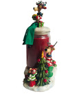 Yankee Candle 2011 Christmas Reindeer tree Large Jar Holder dangly Candle Topper