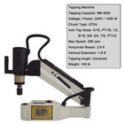 220v 1 6hp Electric Tapping Machine Gt24 5 16 pt1 8 1 2 9 16 5 8 3 4 7 8 pt1 2