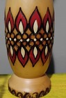 Vintage 1972 Romanian Folk Art Carved Wood 10   Scm Arta Lemnului Buchares