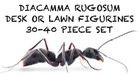 Garden Art Or Desktop Gamergate Bullet Ant Figurines For Display Only 30-40w Set