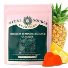 Vital Source Feminine Balance Gummies Hawaiian Pineapple Buy 2 Get 1 Free add 3 