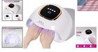 Uv Nail Lamp Led Gel Polish Dryer Fast Curing Manicure Home Salon