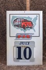 1950s Pie pacific Intermountain Express  Perpetual Truck Calendar  Donaldson