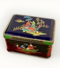 Vintage Daher Chinoiserie Tea Tin Container Long Island Ny Made In England