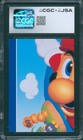 Charles Martinet Signed Amada Card Super Mario 64 Autograph Cgc X Jsa Slab