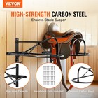 Vevor Wall Mount Saddle Rack With Pad Bar 8 Packs Horse Saddle Rack Stand