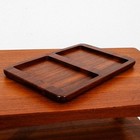 Mid Century Modern Danish Vintage Esa Serving Tray Made From Solid Teak Wood Mcm