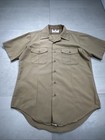 Vintage 90s Flying Cross Sheriff Police Wool Blend Uniform Set Large Tan 34x30 L
