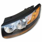 For 2007 2008 2009 2010 2011 2012 Hyundai Santa Fe Left Headlight Black Housing