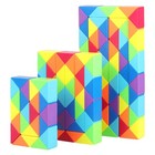 Folding Magic Snake Ruler Twist Puzzle 24-72 Wedges Antistress Cube Brain Teaser