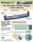 6 Inch  Hidden Gutter Hangers  50 Pack  Hangrite 