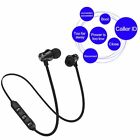 Bluetooth Earphone Stereo Headset Wireless Magnetic Earbuds For Samsung Iphone