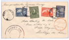Haiti Air Mail Cover First Flight 1929 Santiago Port Au Prince samwells yq323