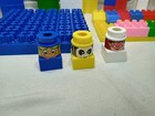 Vintage 1988 Mega Bloks Ritvik Lot Of 99 Colorful Mixed Building Blocks Colors