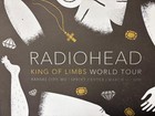 Limited Edition Signed   Numbered Radiohead 2012 King Of Limb World Tour Poster