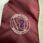 Dura-tech Arabian Horse Association Region 7 Bridle Bag 26x13in Maroon Nylon