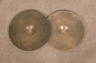 1960s Zildjian 15  A Hi Hat Cymbals 1220g 1437g