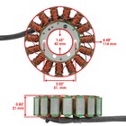 Stator Regulator Rectifier And Gasket For Honda Sxs700m4 Pioneer 700-4 2014-2024