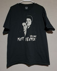 Supernatural You Are Not Alone Castiel And Dean Black T-shirt Xl Vguc 46 Chest