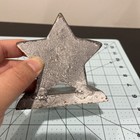 Cast Iron Christmas Star Stocking Holder Rustic Primitive Farmhouse