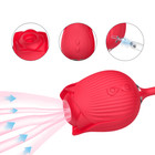 Rose Toys Clitoris Vibrator Nipple Sucker Dildo Thrusting G-spot Massage Sex Toy