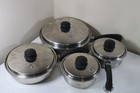 Saladmaster Pan  9 Piece Set Cookware Poacher